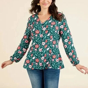 COPY - Matilda Jane “Once Upon a Poppy” women’s top size M